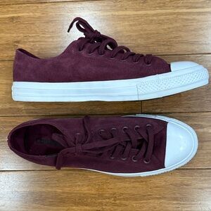 Converse Chuck Taylor suede sneakers